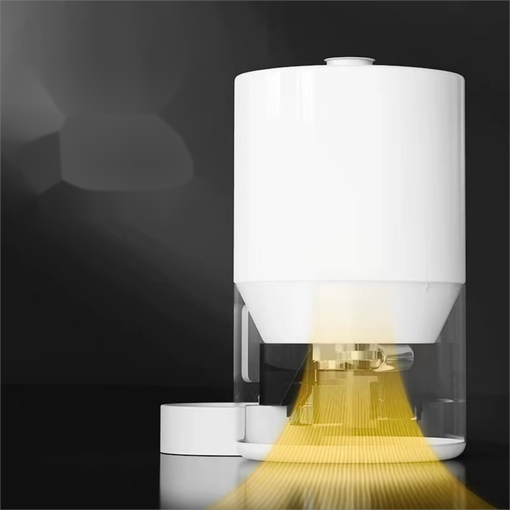Automatic Cat Food Dispenser, Automatic Cat Feeder with Freshness Preservation, Timed Cat Feeders for Dry Food Cat/Dog