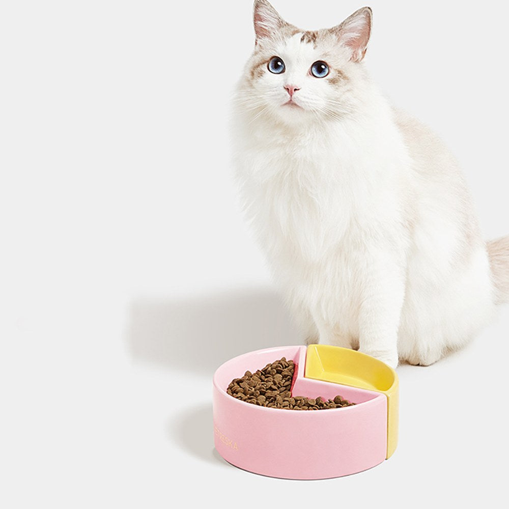 VETRESKA Cat Food Bowl Pet Bowls