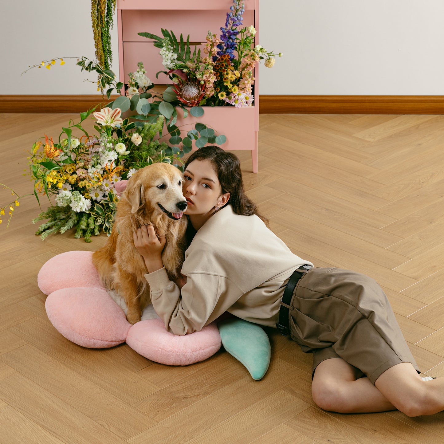 VETRESKA Dog Bed with Removable Washable Bed Cover for Dogs