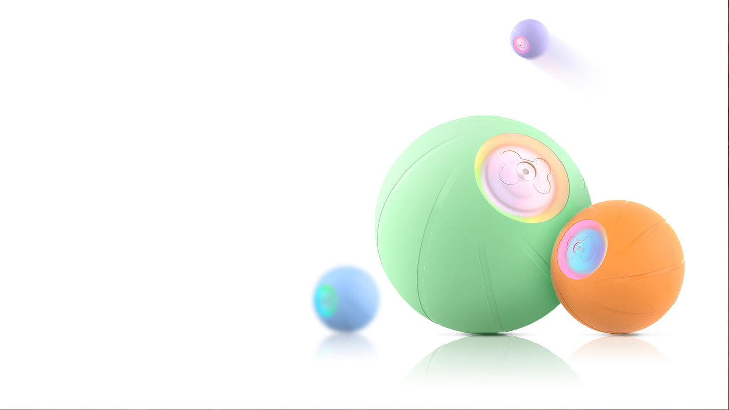 Cheerble Intelligent Interactive Dog Toy Ball 3 Modes Rechargeable Wicked Ball PE