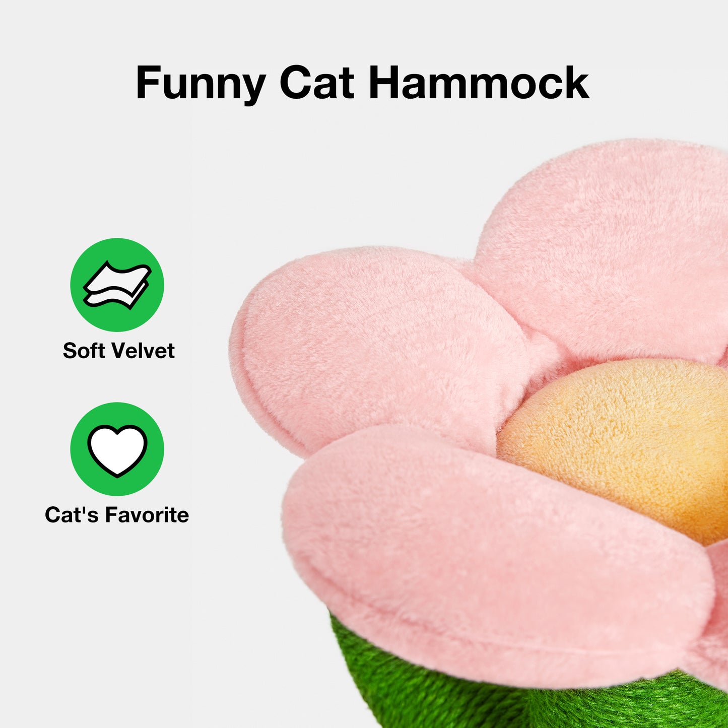 VETRESKA Cat Scratching Post, BLOOMING CACTUS CAT TREE